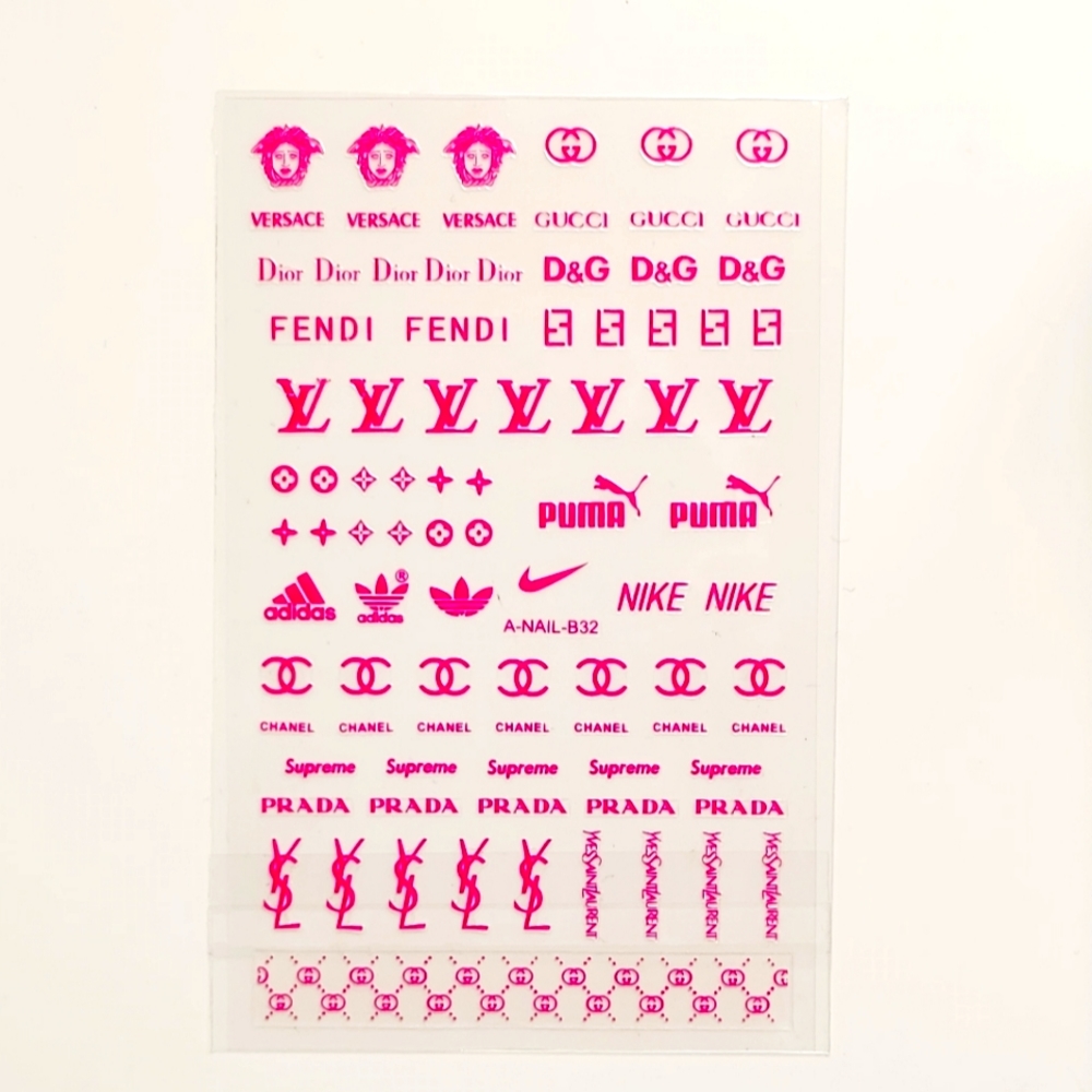NWT NAIL ART DESIGN STICKERS: N°114!
